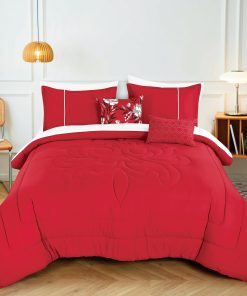 Juego de Cama ESCA Bed-in-a-Bag 9 Piezas Estampado Floral