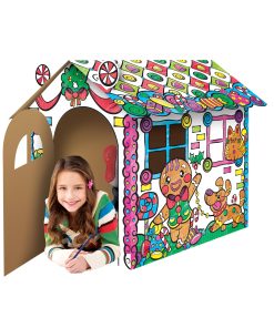 Casa de cartón para colorear de ArtSkills, Casa de jengibre