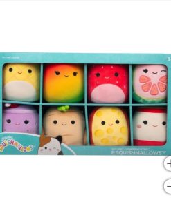 Paquete de 8 Peluches Originales Squishmallows Mini de 5"