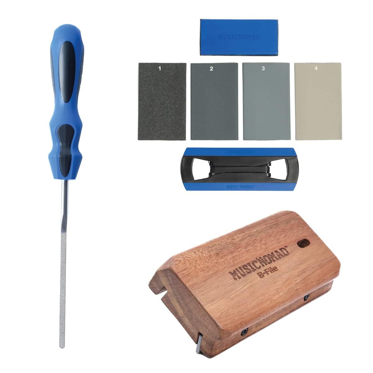 Kit de Cuidado de Trastes para Guitarra MusicNomad