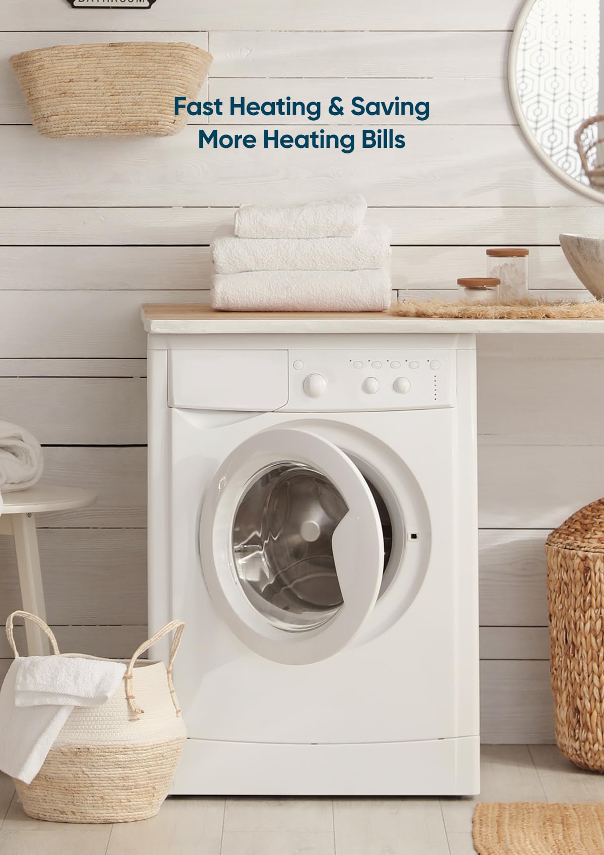 Manta Eléctrica Mlivrom con Temporizador de 1-9 hrs - Imagen 8