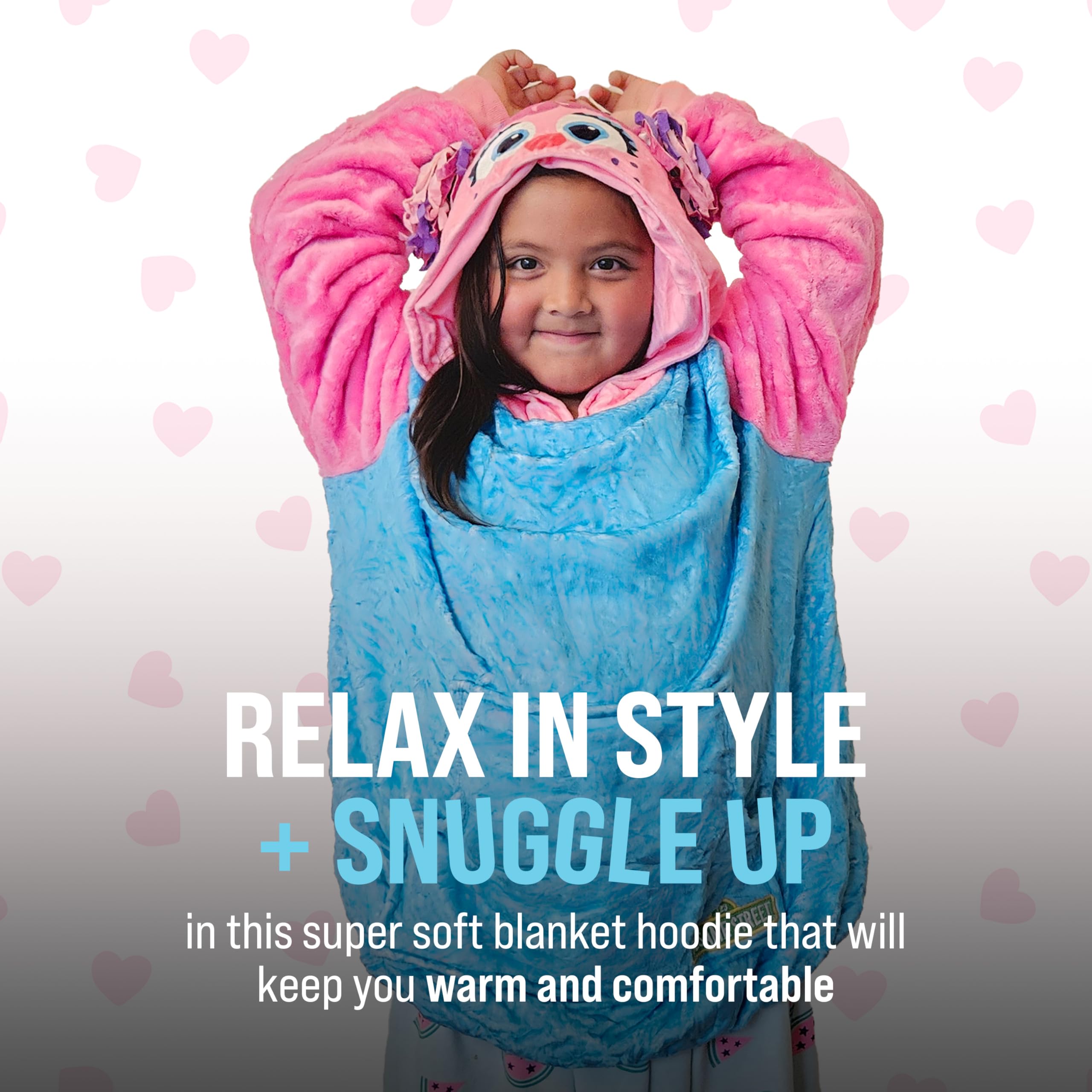 Manta con capucha Sesame Street Abby Cadabby Snugible por - Imagen 5