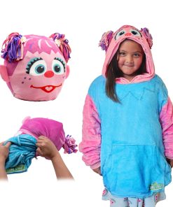 Manta con capucha Sesame Street Abby Cadabby Snugible por