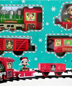 Tren Navideño Infantil - Juego de Tren de 12 Piezas - Luz y