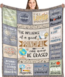 Manta de Apreciación para Directora, Regalos para Mujeres,