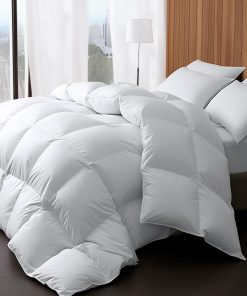 Edredón de plumas y fibra de lujo Wellos tamaño King