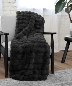 Manta de piel sintética texturizada Serenade de NORTHWEST,