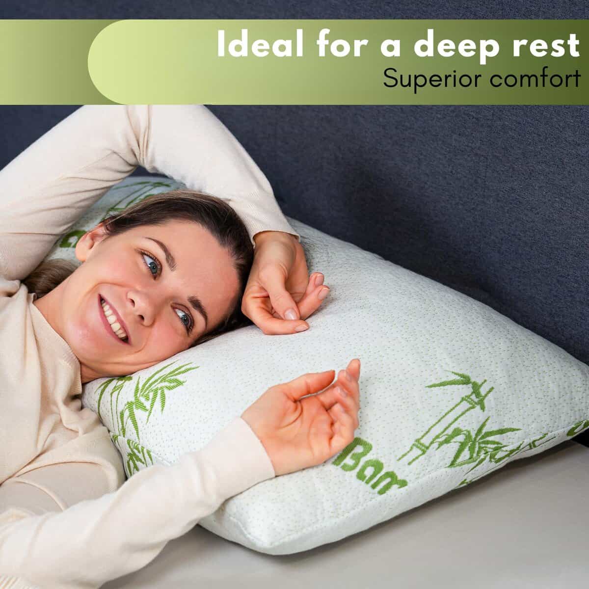 Almohada Ajustable Tranquiluxe - Almohada de Espuma con - Imagen 7