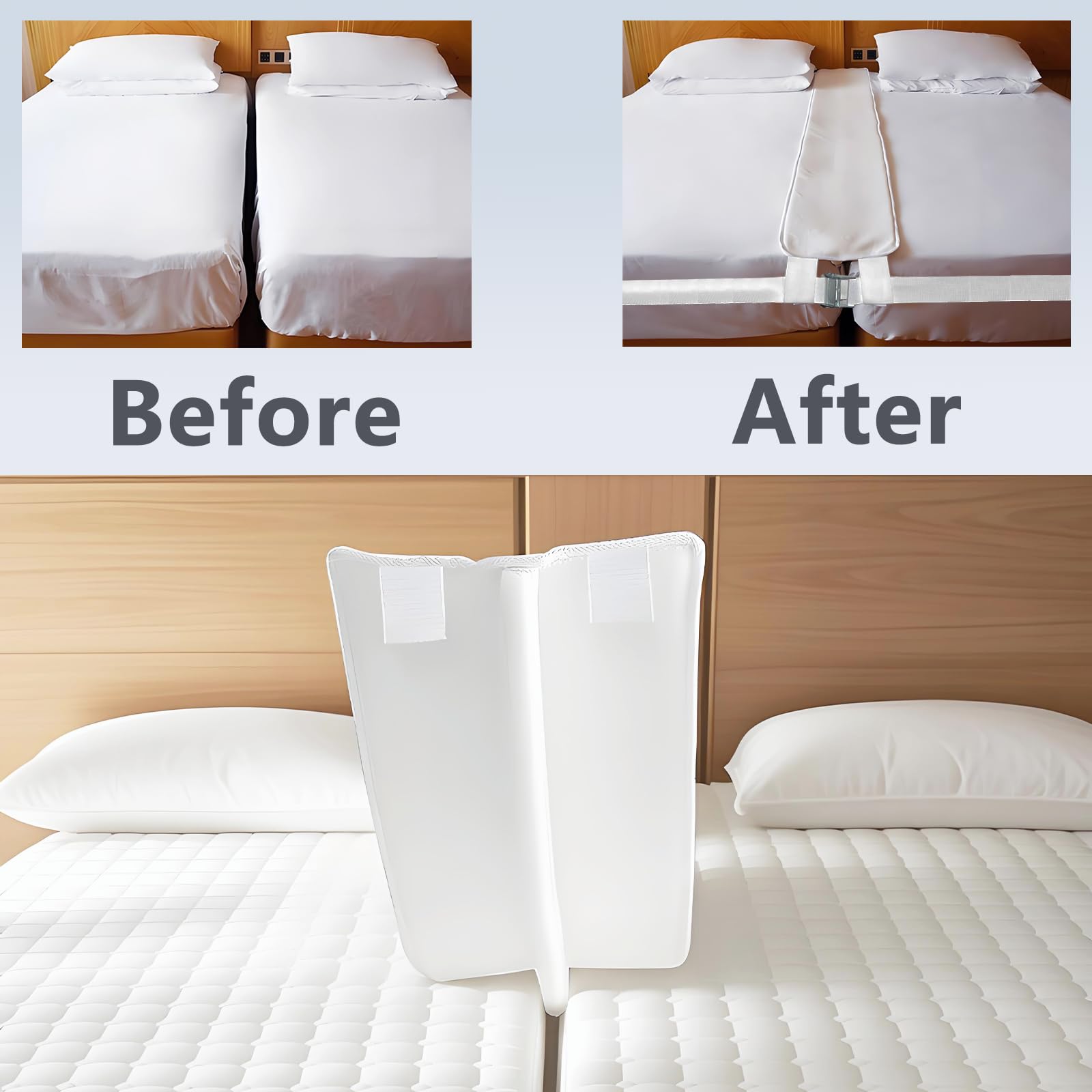 Kit Conector Puente de Cama Ajustable con Espuma - Imagen 5