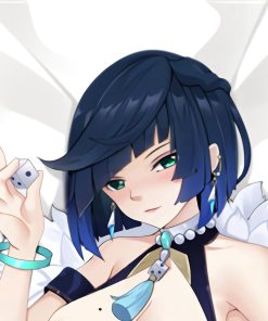 MISAKI1987 Funda de Almohada de Cuerpo Genshin Impact Yelan