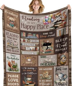 Mantas para Lectores, Regalos para Amantes de los Libros -