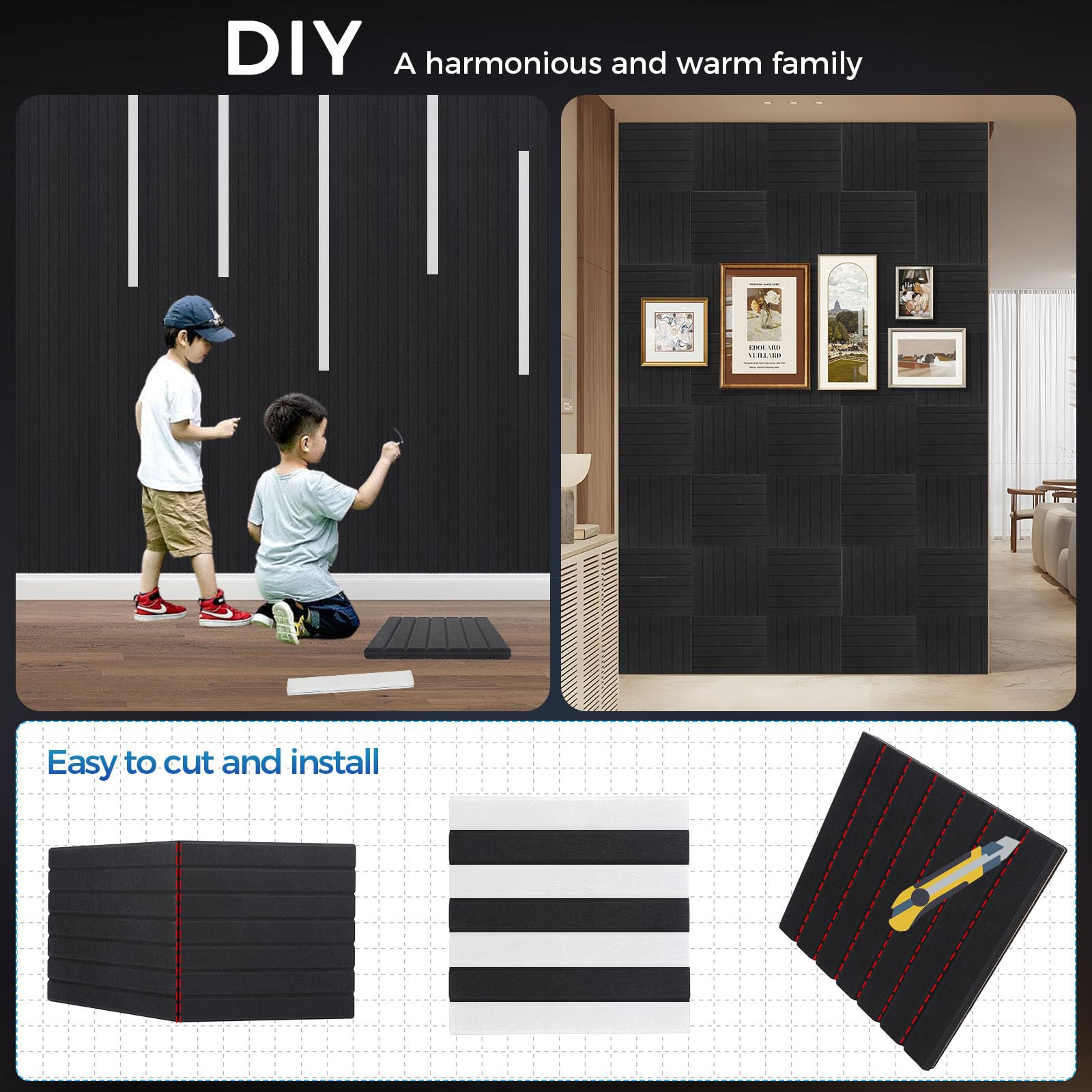 BSHEAD 8 Paquete de Paneles de Pared Insonorizantes - Imagen 5