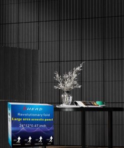 BSHEAD 6 Pack Grandes Paneles de Pared Insonorizantes