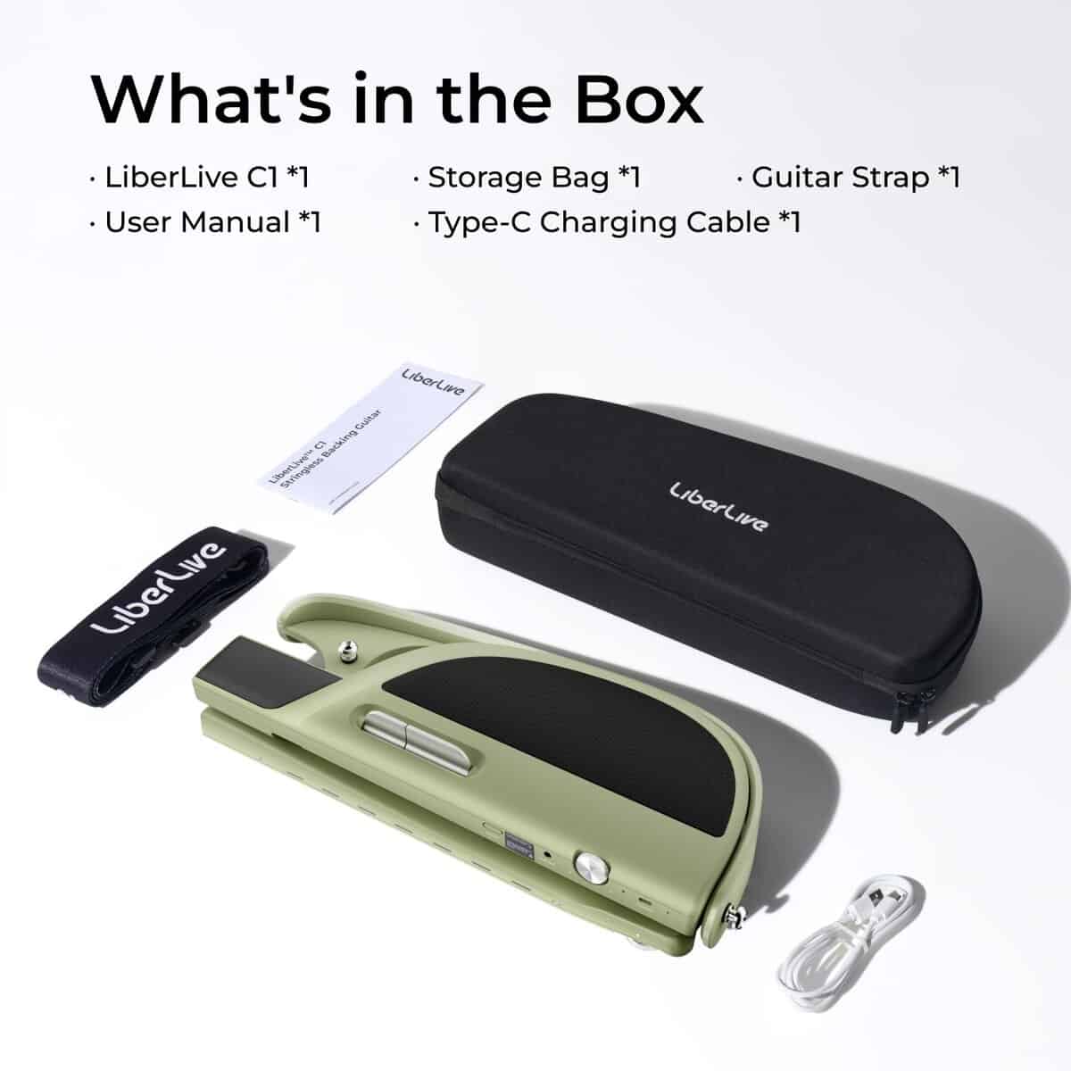 Guitarra Inteligente LiberLive C1 sin Cuerdas, Guitarra de - Imagen 9