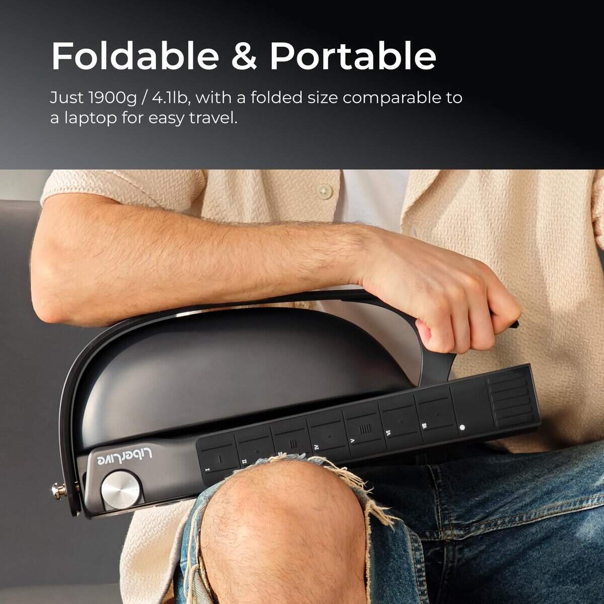 Guitarra Inteligente sin Cuerdas LiberLive C1, -Blanco - Imagen 8