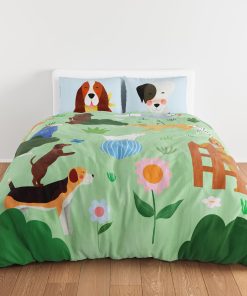 Set de Ropa de Cama Rookie Humans en el Parque de Perros,