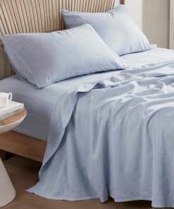 Juego de sábanas de lino orgánico Hyde Lane - 4 piezas