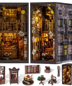 Kit de Libro Nook DIY, Kit de Libro Nook en Miniatura