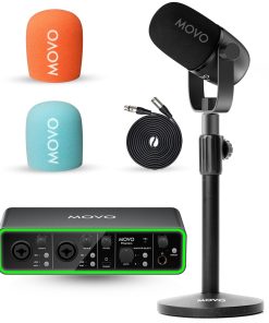 Paquete de Interfaz de Audio Movo Music - Interfaz de Audio