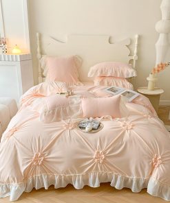 Juego de Funda Nórdica Jngnpn Perla Flores Tamaño