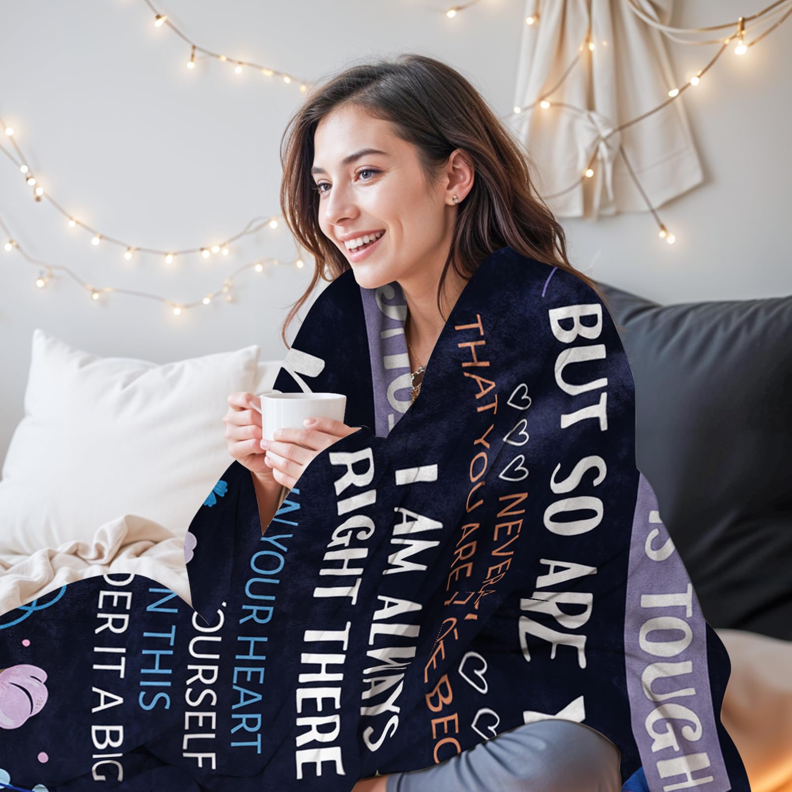 Manta para Hermana, Regalo de Cumpleaños para Hermana, - Imagen 6