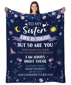 Manta para Hermana, Regalo de Cumpleaños para Hermana,