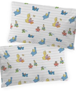 Funda de Almohada Reversible Sesame Street (Paquete de 2) -
