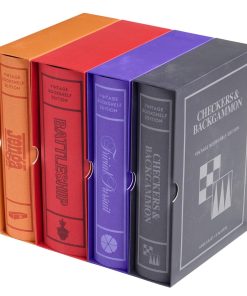 Colección de Juegos de Mesa Vintage Battleship, Checkers