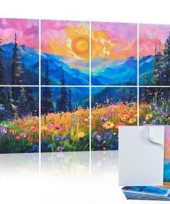 Panel Acústico Tutmyrea de 8 Piezas, 48"X32", Paneles