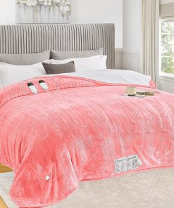 Manta Eléctrica greenoak Tamaño King 100"X90" -Rosa Claro