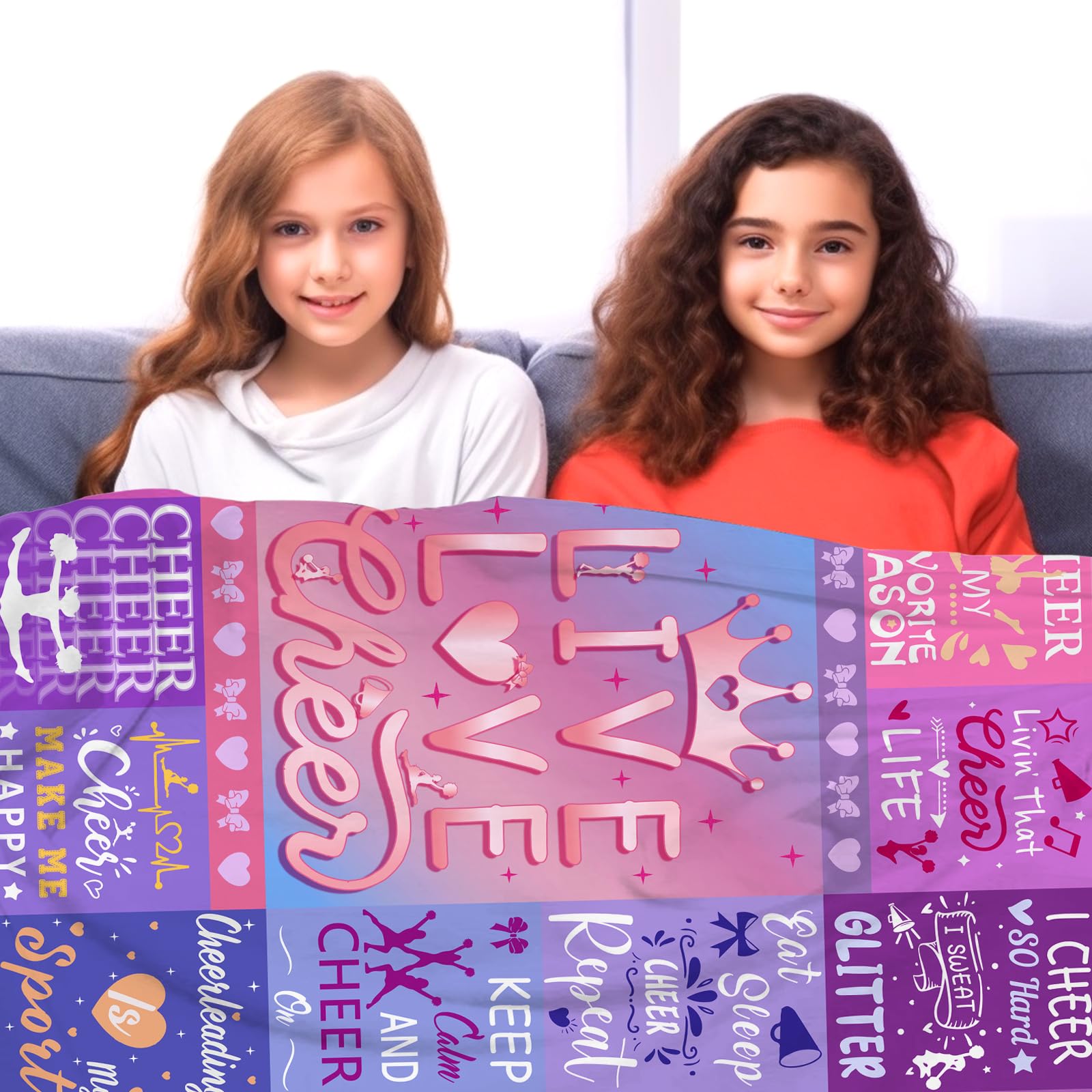 Manta de Porrista Regalos Manta de Porrista para Niñas - Imagen 4