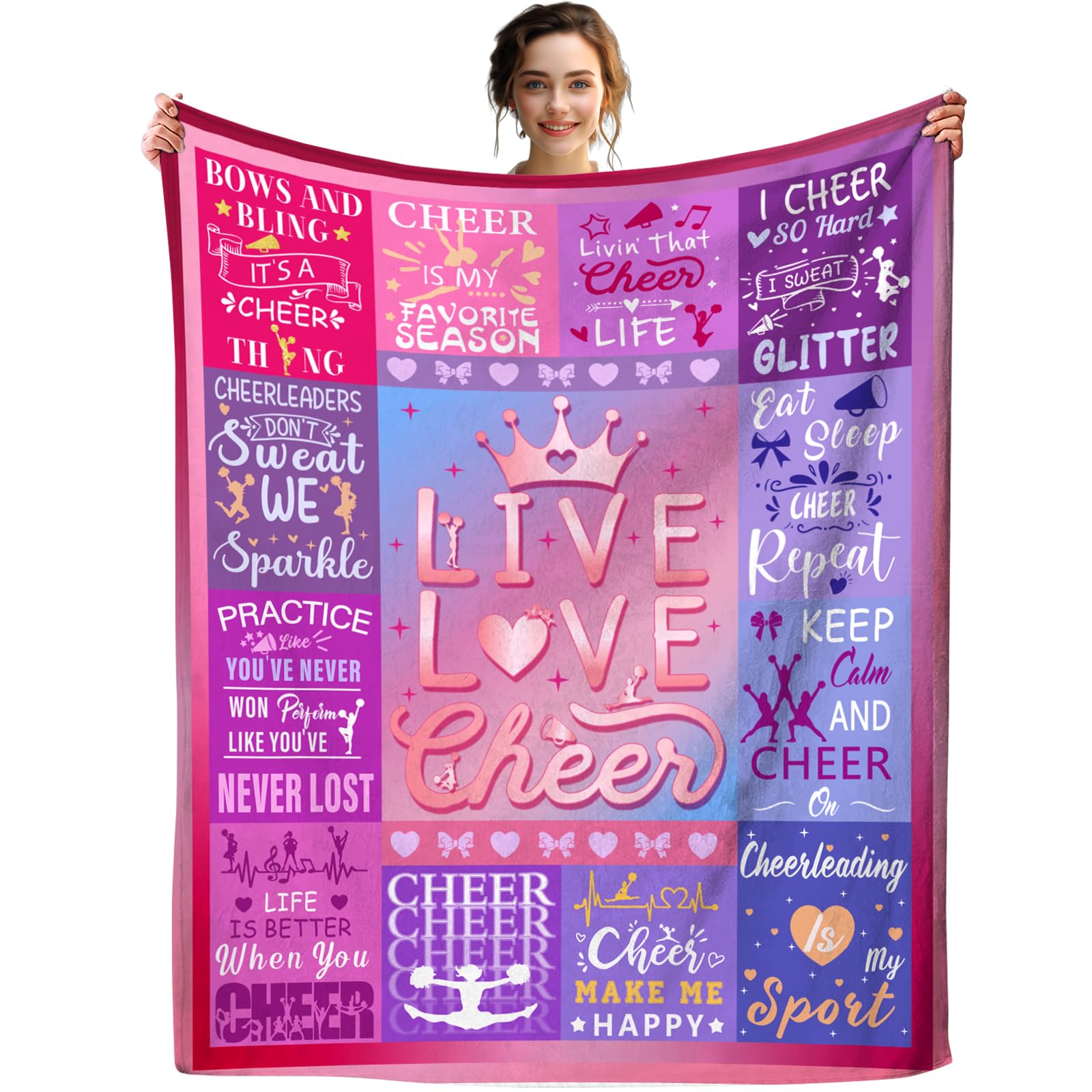 Manta de Porrista Regalos Manta de Porrista para Niñas