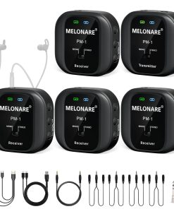 Sistema de Monitor Inalámbrico MELONARE - UHF -Negro