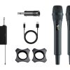 Sistema de Micrófono Inalámbrico Dual UHF Doslnlya