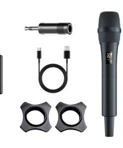 Sistema de Micrófono Inalámbrico Dual UHF Doslnlya