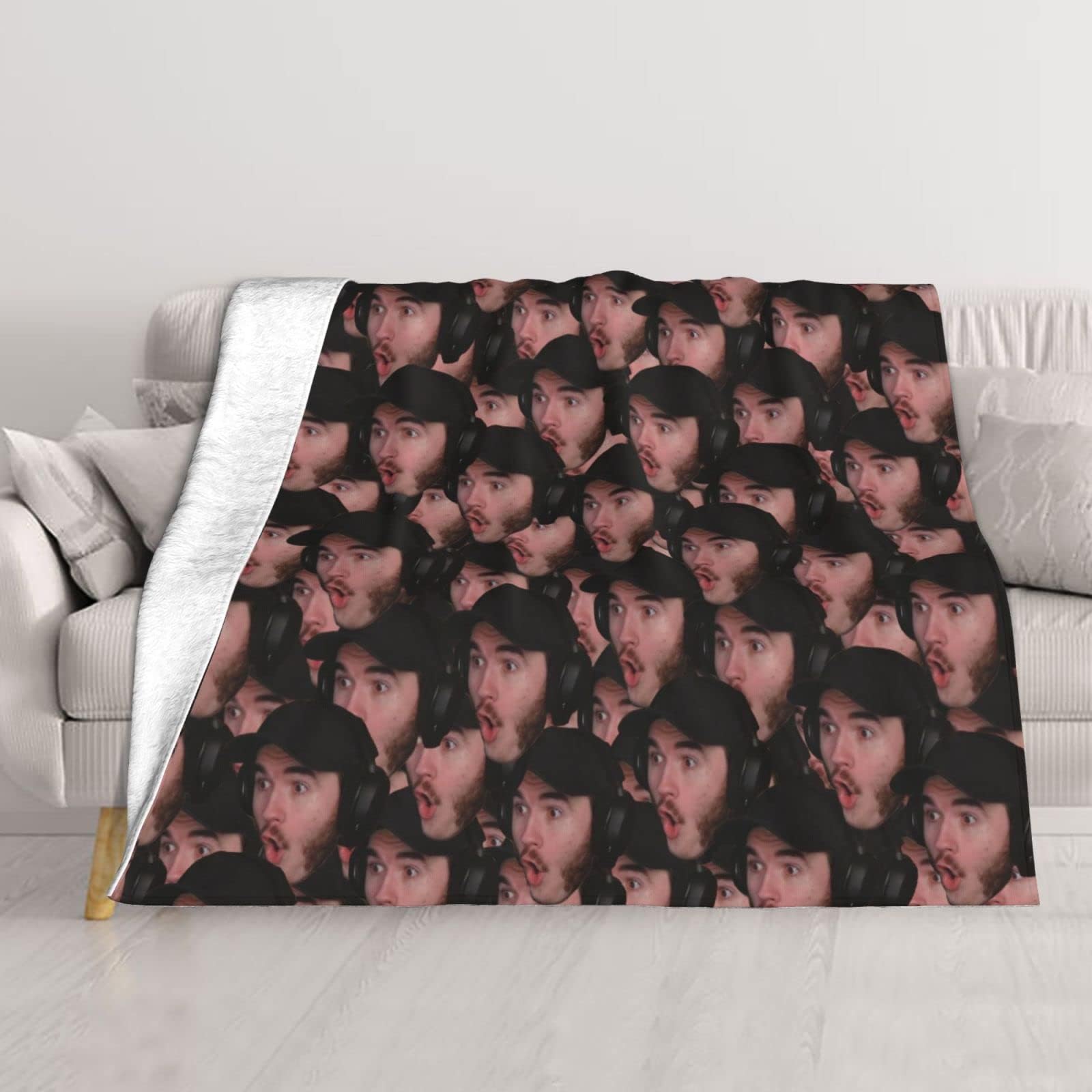 Manta de Franela de Lujo Suave y Ligera para Cama Sofá Sala