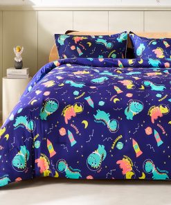 Set de Edredón Individual MORAIS, 5 Piezas - Dinosaurio