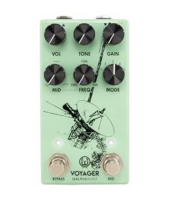 Pedal de Overdrive Preamp Walrus Audio Voyager MKII, Seafoam