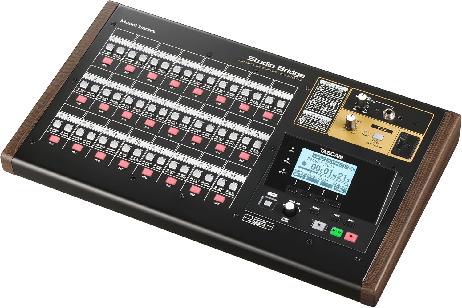 TASCAM Studio Bridge 24-Channel Multi Track Recorder and