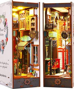 Kit de Librero en Miniatura Funle Book Nook para Adultos,