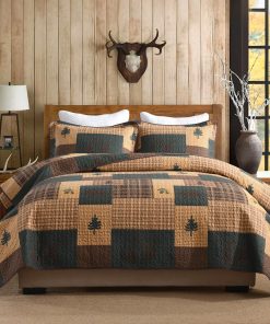 Juego de Colchas para Cama King Size PERHOM - 100% algodón,