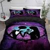 Ankeyoo 3pcs Nightmare Christmas Juego de -Purple