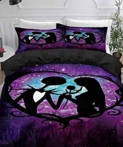 Ankeyoo 3pcs Nightmare Christmas Juego de -Purple