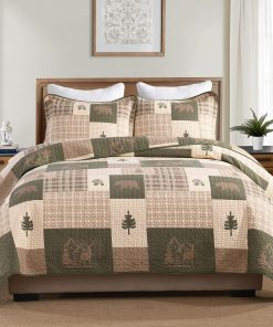 Juego de Edredón SahSahCasa 100% Algodón Tamaño King,