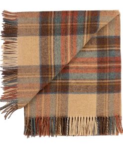 Manta de Lana Shetland Highland Tweeds del Príncipe de