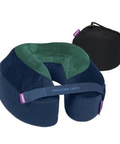 Almohada de Viaje de Espuma con Memoria Deluxe Cabeau