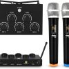 Sistema Mezclador de Micrófono Karaoke Portátil con Doble