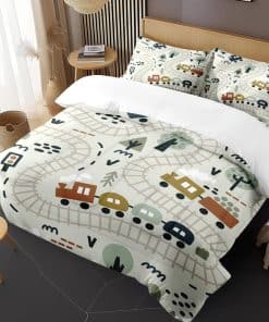 Set de Edredón con Funda de Almohada Tamaño Individual,