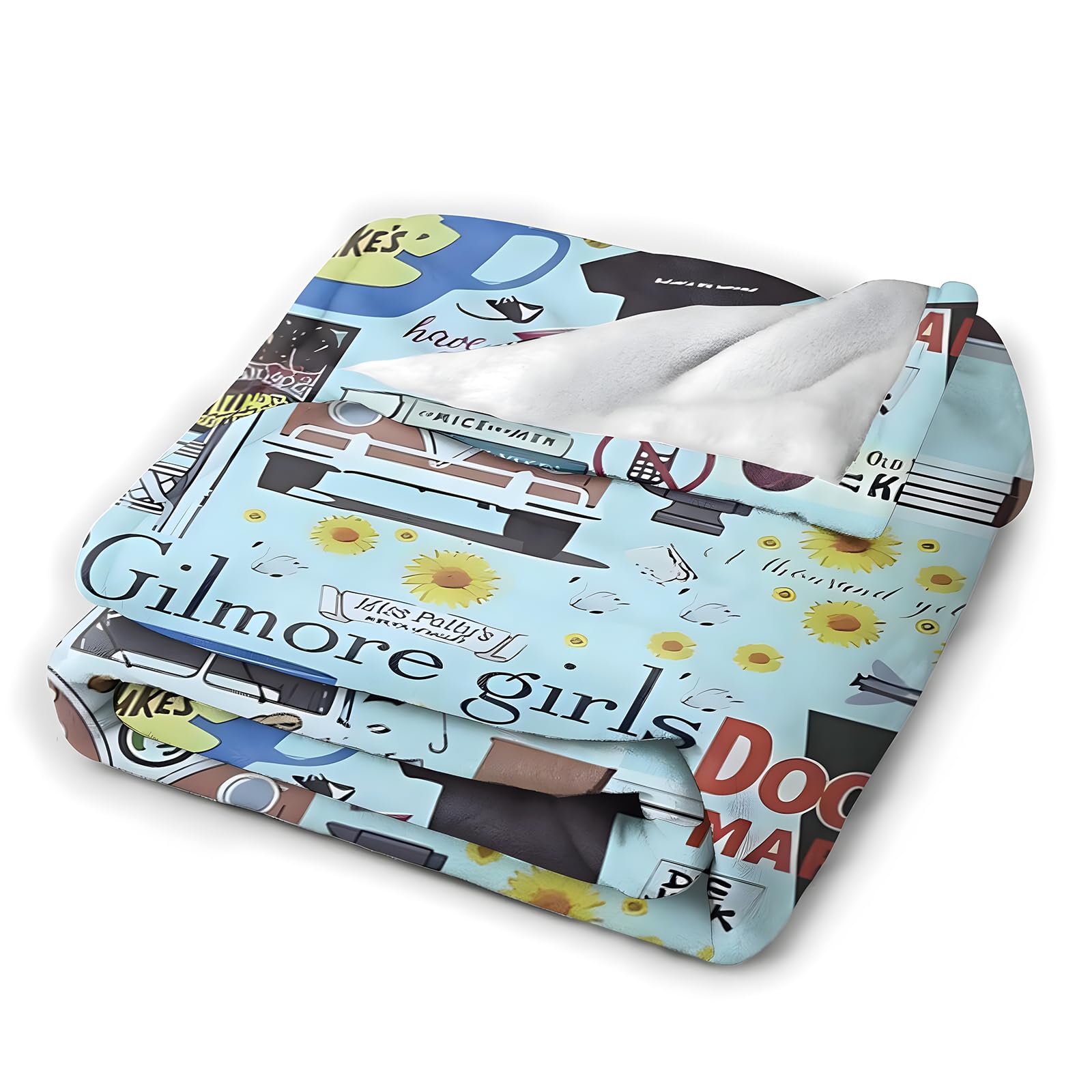 Manta Gilmore para Niñas - Manta de Felpa Suave para Damas - Imagen 4