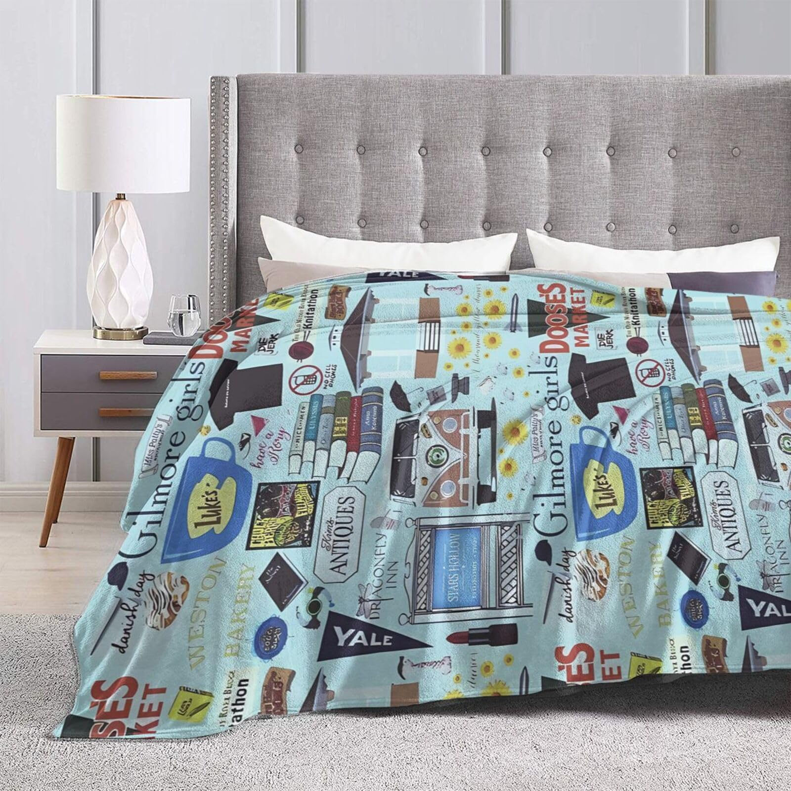 Manta Gilmore para Niñas - Manta de Felpa Suave para Damas - Imagen 6